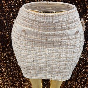 Guess by Marciano Textured Cream Skirt